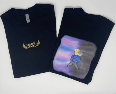 Anxiety T-Shirt - Mental Health Awareness Clothing | Anxiety/Depression design apparel - Dark Angel Company