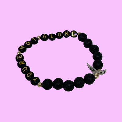 You're Not Alone Bracelet | Shop Handmade beaded bracelets | Dark Angel Company