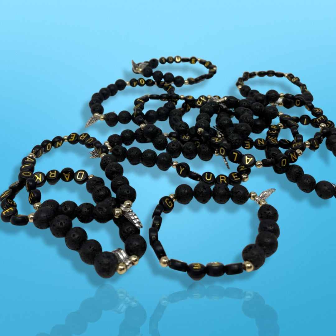 Custom Bracelet | Shop Handmade Personalized bracelets online | Dark Angel Company