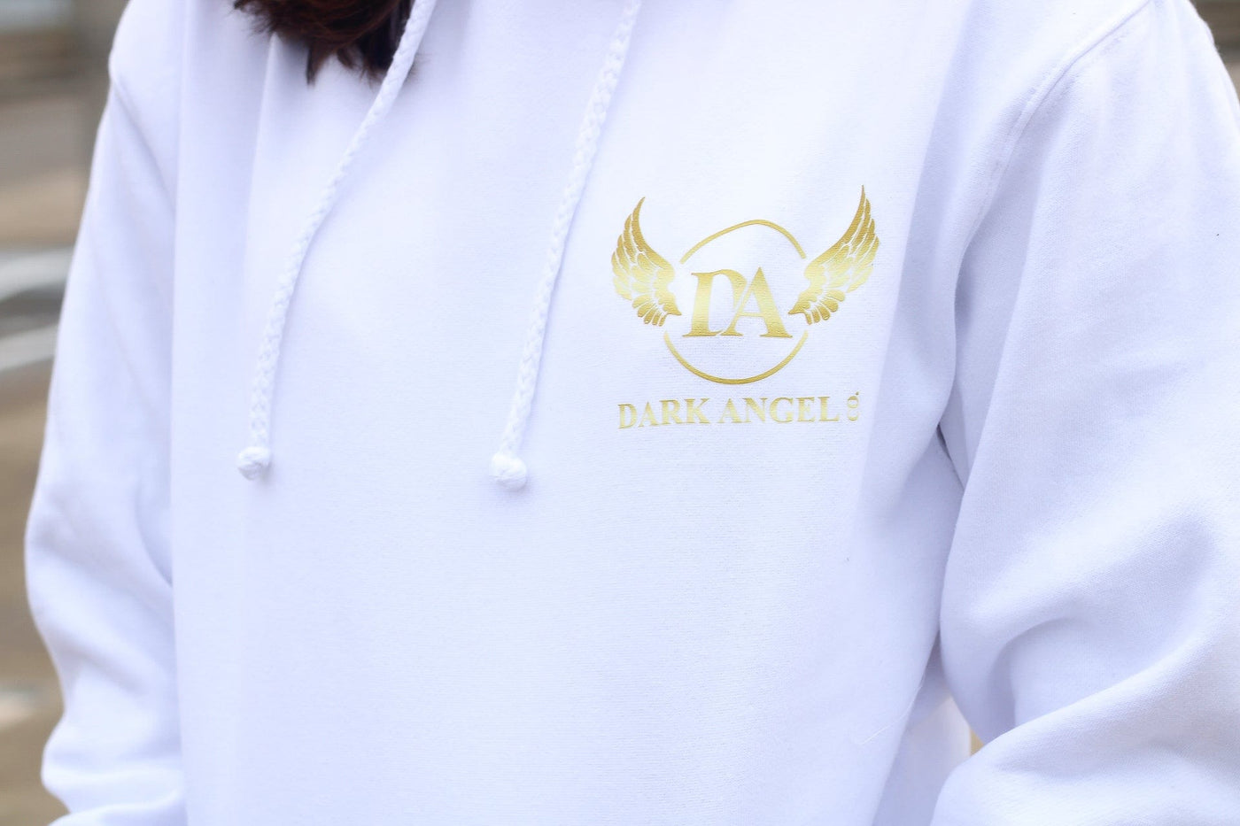 Logo Hoodie - Mental Health Awareness Clothing | Anxiety/Depression design apparel - Dark Angel Company