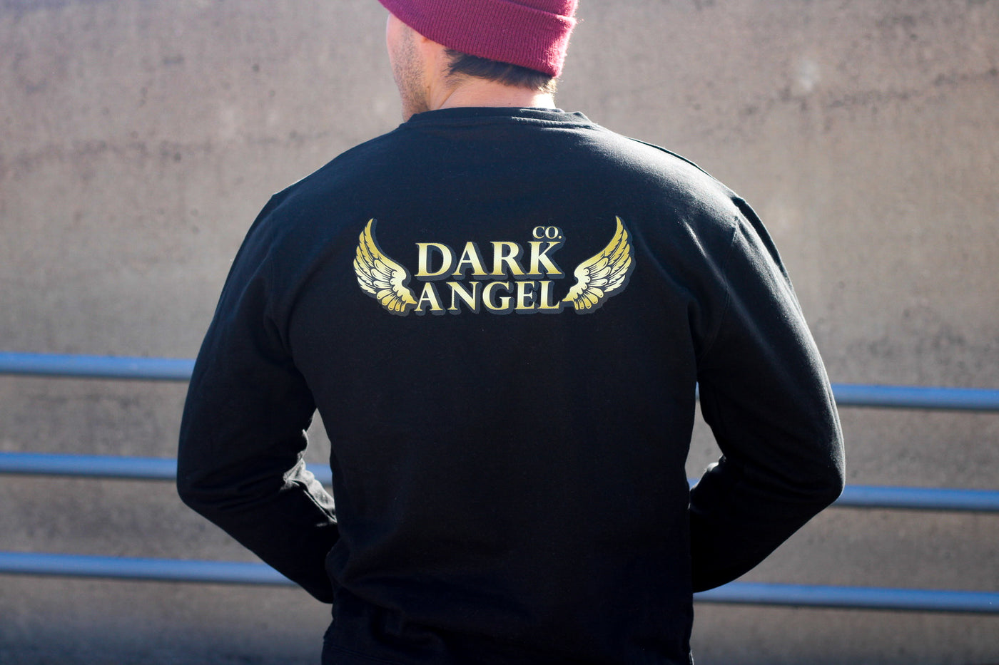 Depression Design Crewneck - Mental Health Awareness Clothing | Anxiety/Depression design apparel - Dark Angel Company